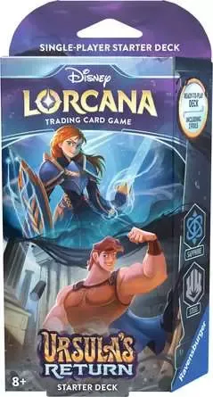 Starter deck, Saphire and Steel, Ursula&#39;s Return, Lorcana TCG 4