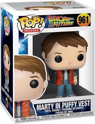 Funko Pop! Movies #961 Marty in Puffy Vest, Back to the Future
