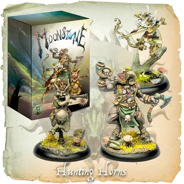 Miniture Boardgame, Hunting Horns, Moonstone