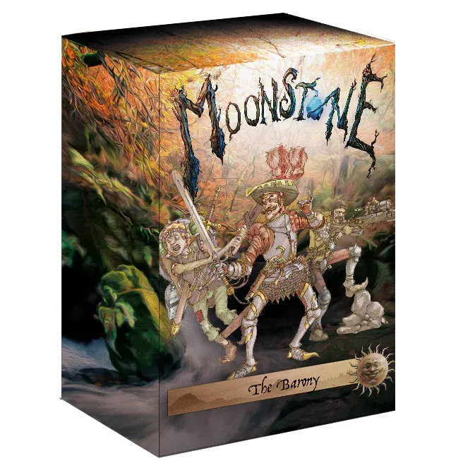 Miniture Boardgame, The Barony, Moonstone