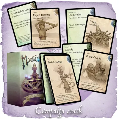 Miniture Boardgame, Campaign Deck, Moonstone