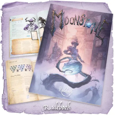 Miniture Boardgame, Rulebook, Moonstone