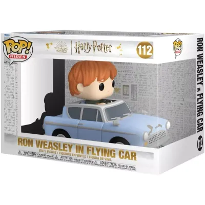 Funko Pop! Rides #112 Ron Weasley in Flying Car, Harry Potter
