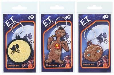 Sleutelhanger E.T. op fiets, The Extraterrestrial