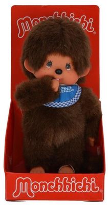 Monchhichi Jongen met blauwe slab
