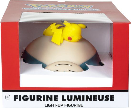 Led Light, Snorlax and Pikachu Sleeping, Pokémon