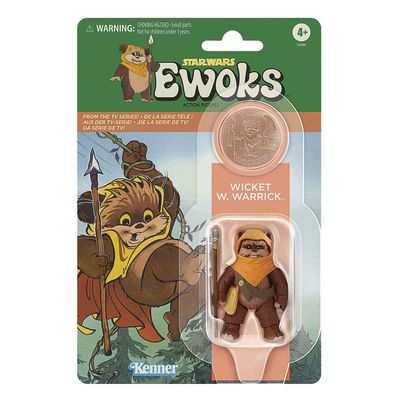 2 Actiefiguren retro, Ewoks, Star Wars