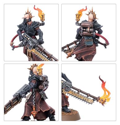 Warhammer 40k, Ministorum Priest with Vindictor