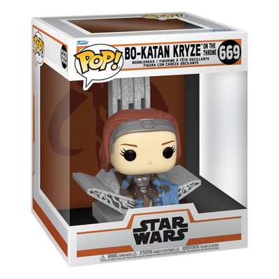 Funko Pop! #669 Bo-Katan Kryze on Throne, Star Wars