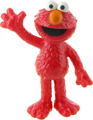 Figuurtje/Caketopper, Elmo , Sesamstraat