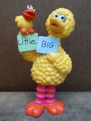 Figuurtje/Caketopper, Big Bird en Little Bird, Sesamstraat