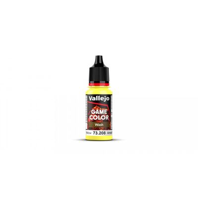 Vallejo, Game Color, Yellow Wash, 18 ml