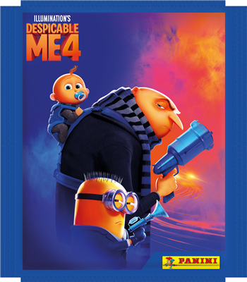 Booster, Despicable Me 4, Panini