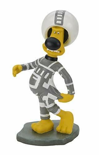 Set van 3 Beelden/Tuinornamenten, Shaun holding Pizza, Bitzer in spacesuit en Lu-La, Shaun the Sheep: Farmageddon