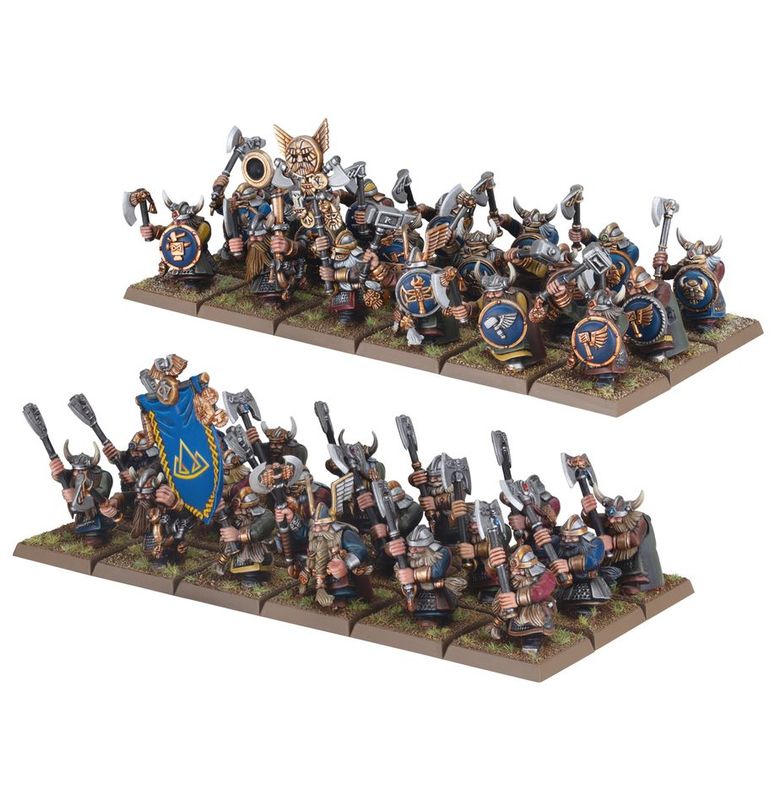 Warhammer The Old World, Dwarfen Mountain Holds: Dwarf Warriors