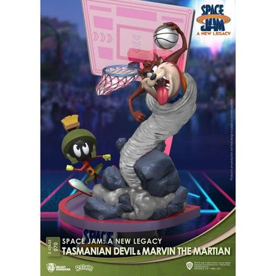 PVC Diorama, DS-070, Tasmanian Devil and Marvin the Martian, Space Jam 2