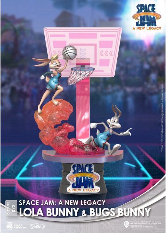PVC Diorama, Lola Bunny and Bugs Bunny, Space Jam 2