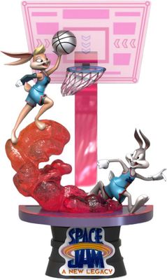 PVC Diorama, Lola Bunny and Bugs Bunny, Space Jam 2
