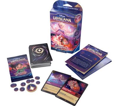 Starter deck, Amethyst and Ruby, Shimmering Skies, Lorcana TCG 5