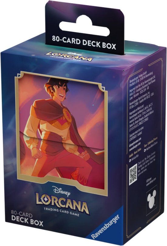 Deck Box, Aladdin, Lorcana TCG