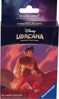 Card Sleeves, Aladdin, Lorcana TCG
