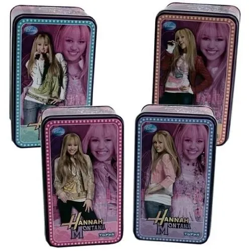 Blik met Game Cards, Hannah Montana, Miley Cyrus