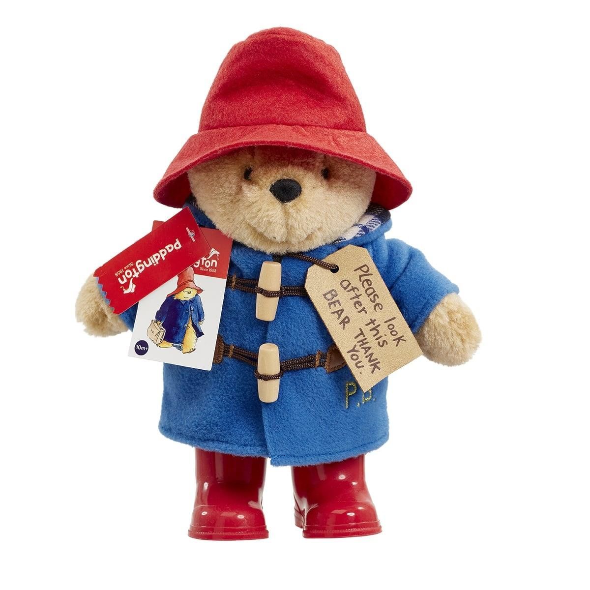 plush, Paddington met rubberen regenlaarsjes