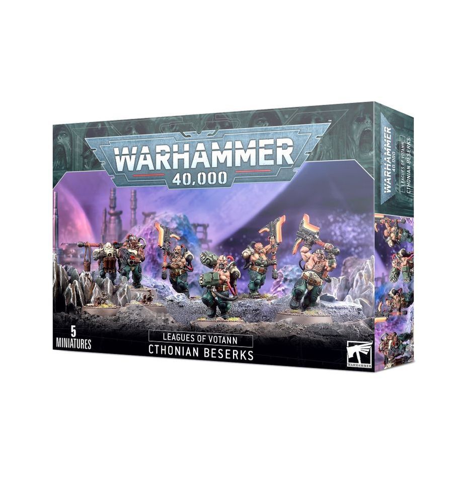 Warhammer 40k, Leagues of Votann: Cthonian Beserks