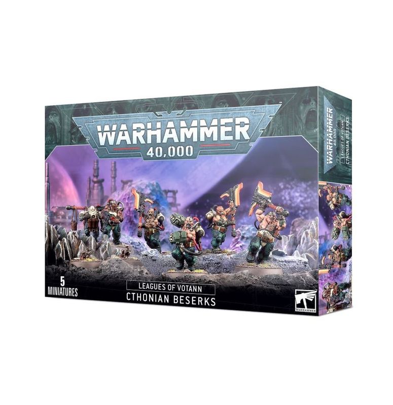 Warhammer 40k, Leagues of Votann: Cthonian Beserks