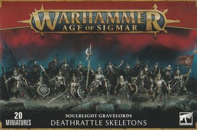 Warhammer Age of Sigmar, Soulblight Gravelords: Deathrattle Skeletons