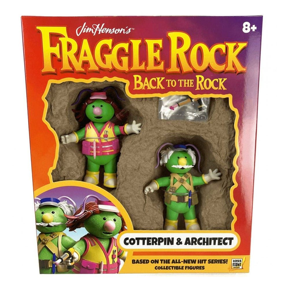 Action Figure 2 pack, Doozers, Fraggle Rock