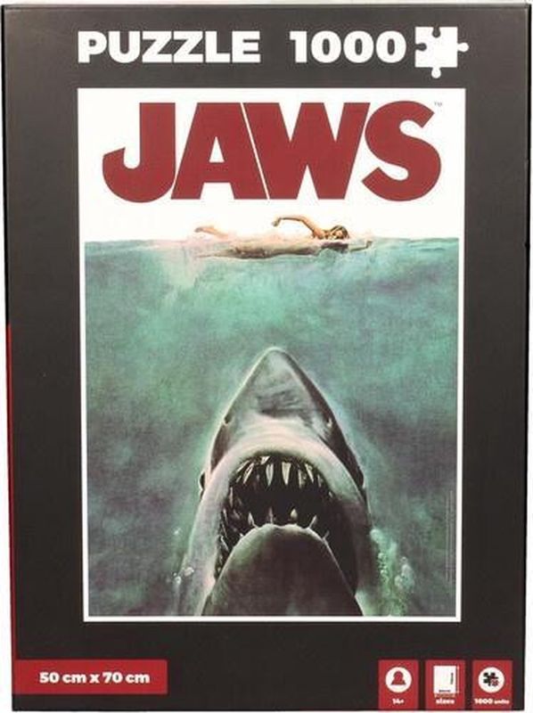 Puzzel, Jaws: Movie Poster, 1000 stukjes