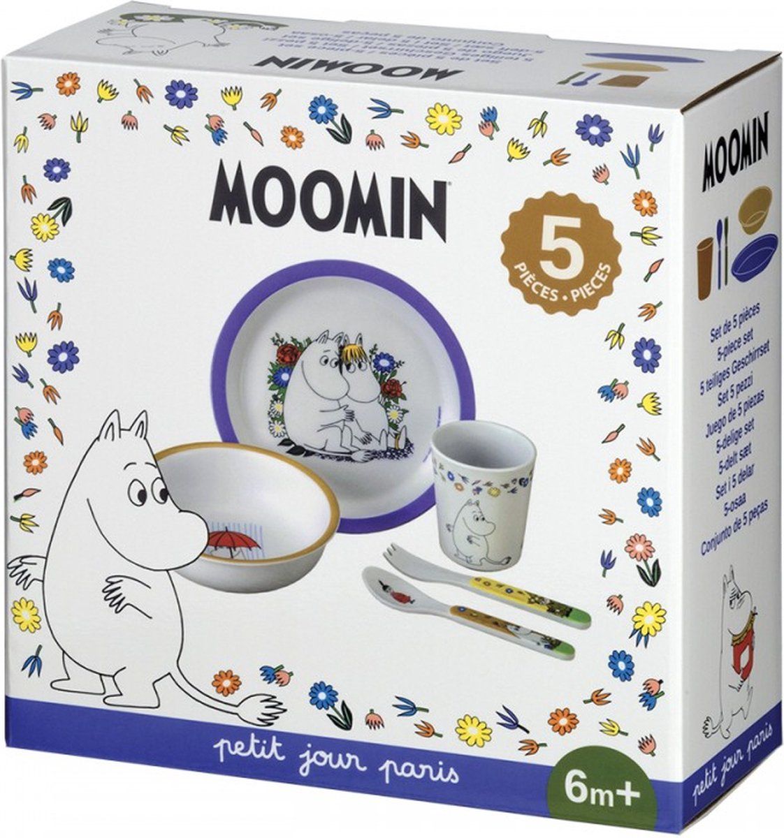 Kinderservies 5 delig, Moomin