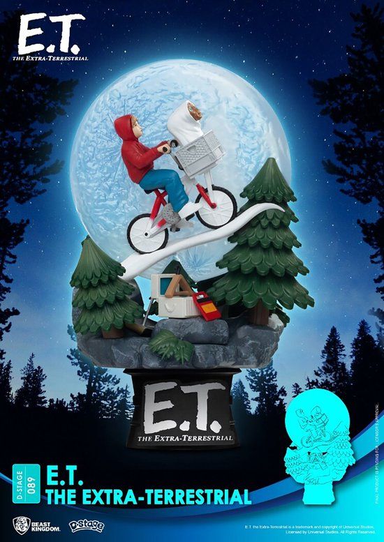 Beeldje, PVC Diorama, E.T., The Extra Terrestrial