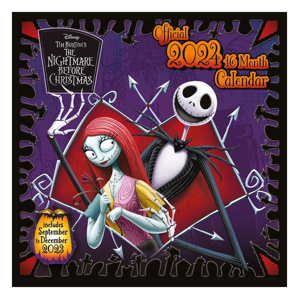 Calendar 2024, The Nightmare Before Christmas