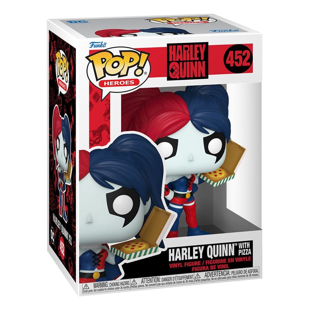 Funko Pop! Heroes #452 Harley Quinn with pizza