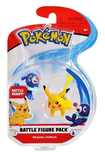 Battle Figure Pack, Pikachu en Popplio, Pokémon