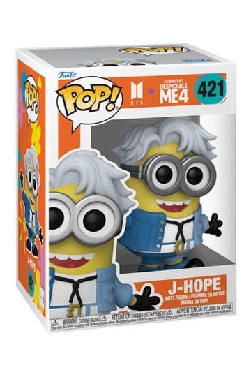 Funko Pop! #421 J-Hope, BTS x Despicable Me 4