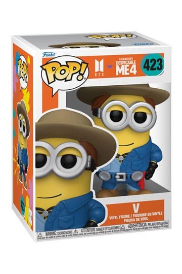 Funko Pop! #423 V, BTS x Despicable Me 4
