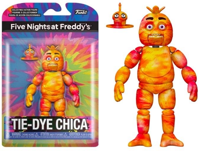 Actiefiguur, Tie-Dye Chica, Five Nights at Freddy&#39;s, FNAF