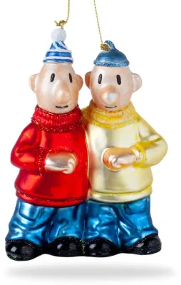 Kerstdecoratie/Kerstbal, Buurman en Buurman