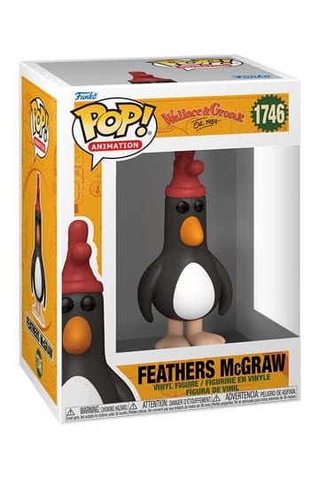 Funko Pop! Animation #1746 Feathers McGraw, Wallace &amp; Gromit