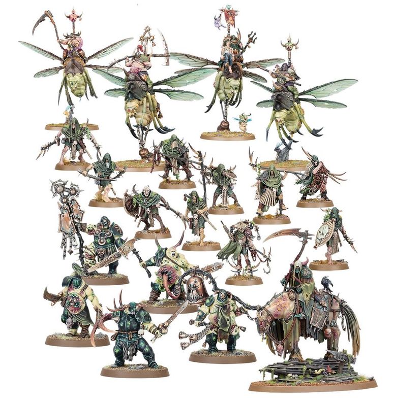 Warhammer Age of Sigmar, Maggotkin of Nurgle Battleforce: Shudderblight Cyst