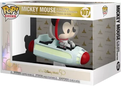 Funko Pop! Rides #107 Mickey Mouse at the Space Mountain Attraction, Walt Disney World 50