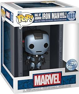 Funko Pop! Deluxe #1037 Hall of Armour: Iron Man model 11 war machine