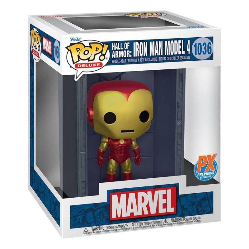 Funko Pop! Deluxe #1036 Hall of Armour: Iron Man model 4
