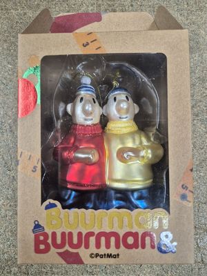 Kerstdecoratie/Kerstbal, Buurman en Buurman