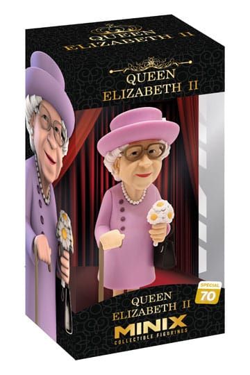 Minix PVC Beeldje, Special 70 Queen Elizabeth II