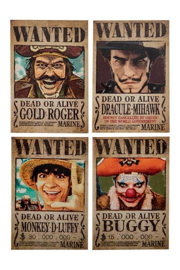4 magneten, Wanted, One Piece