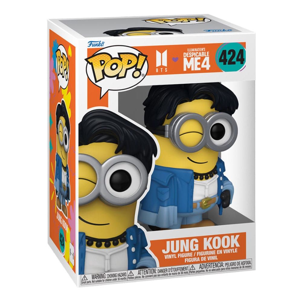 Funko Pop! #424 Jung Kook, BTS x Despicable Me 4
